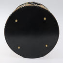 Burberrys Nova Check Hand Bag Canvas Beige Gold Auth 120481-5