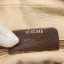 GUCCI GG Supreme Web Sherry Line Bag PVC Beige Gold 56 02 088 Auth 120487-21