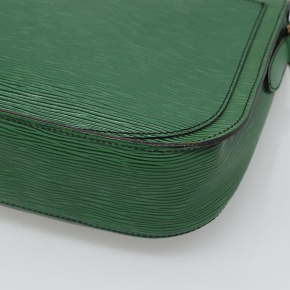 LOUIS VUITTON Epi Saint Cloud GM Shoulder Bag Green M52194 LV Auth 120495