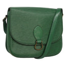 LOUIS VUITTON Epi Saint Cloud GM Shoulder Bag Green M52194 LV Auth 120495-1