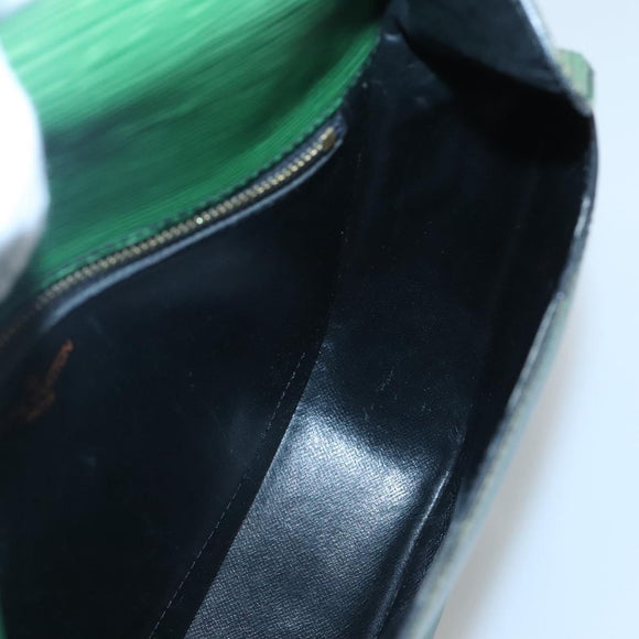 LOUIS VUITTON Epi Saint Cloud GM Shoulder Bag Green M52194 LV Auth 120495