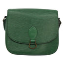 LOUIS VUITTON Epi Saint Cloud GM Shoulder Bag Green M52194 LV Auth 120495-13