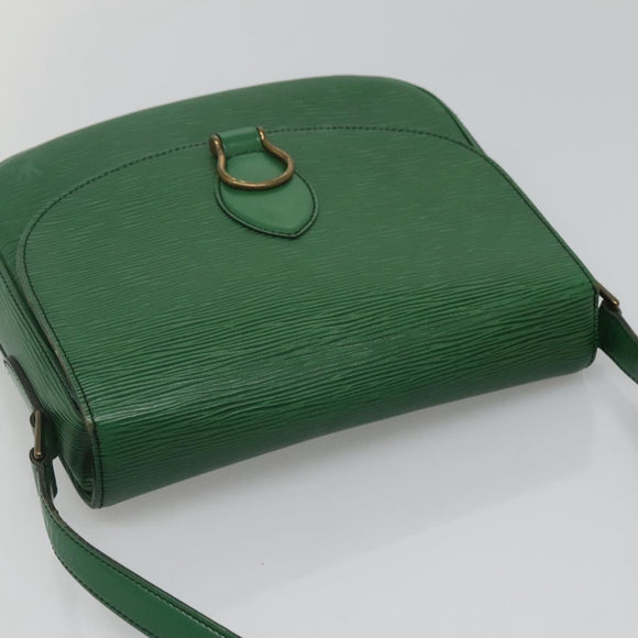 LOUIS VUITTON Epi Saint Cloud GM Shoulder Bag Green M52194 LV Auth 120495
