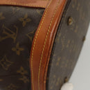 LOUIS VUITTON Monogram Bucket GM Shoulder Bag M42236 LV Auth 120501-9