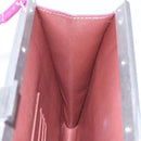 CELINE Shoulder Bag Leather Purple Auth 120524-17