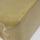 LOUIS VUITTON Monogram Vernis Reade PM Hand Bag Beige M91334 LV Auth 120540-15