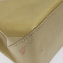 LOUIS VUITTON Monogram Vernis Reade PM Hand Bag Beige M91334 LV Auth 120540-16