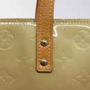 LOUIS VUITTON Monogram Vernis Reade PM Hand Bag Beige M91334 LV Auth 120540-10