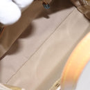 LOUIS VUITTON Monogram Vernis Reade PM Hand Bag Beige M91334 LV Auth 120540-11