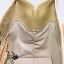 LOUIS VUITTON Monogram Vernis Reade PM Hand Bag Beige M91334 LV Auth 120540-18