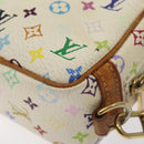 LOUIS VUITTON Monogram Multicolor Trousse Wapity White M58033 LV Auth 120544-15