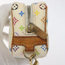 LOUIS VUITTON Monogram Multicolor Trousse Wapity White M58033 LV Auth 120544-9