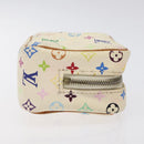 LOUIS VUITTON Monogram Multicolor Trousse Wapity White M58033 LV Auth 120544-3