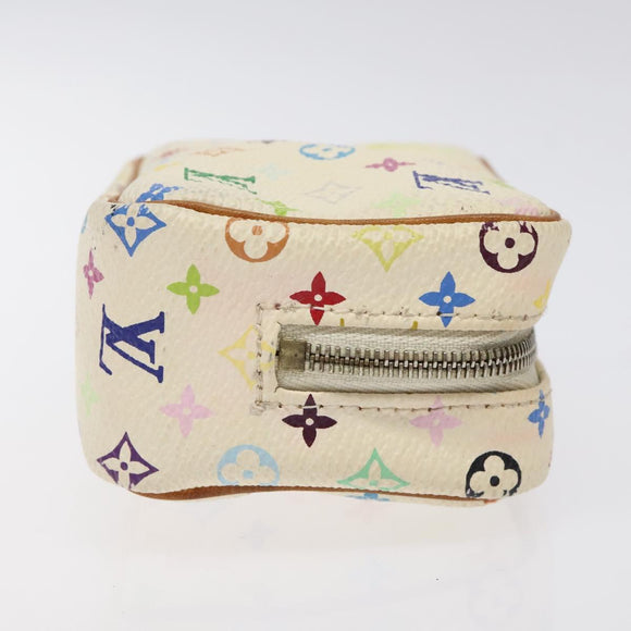 LOUIS VUITTON Monogram Multicolor Trousse Wapity White M58033 LV Auth 120544
