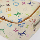 LOUIS VUITTON Monogram Multicolor Trousse Wapity White M58033 LV Auth 120544-7