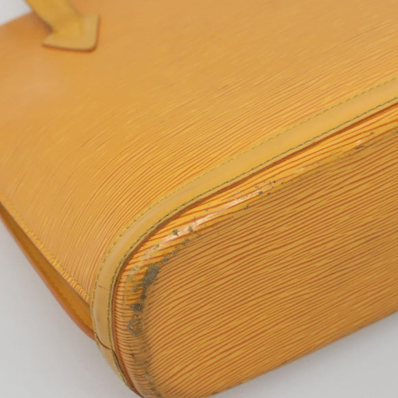 LOUIS VUITTON Epi Lussac Shoulder Bag Yellow M52289 LV Auth 120547