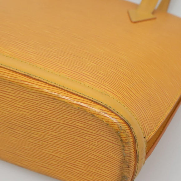 LOUIS VUITTON Epi Lussac Shoulder Bag Yellow M52289 LV Auth 120547