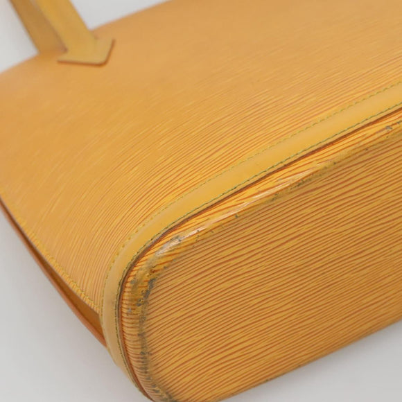 LOUIS VUITTON Epi Lussac Shoulder Bag Yellow M52289 LV Auth 120547