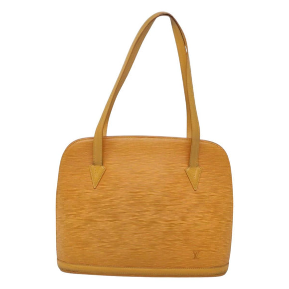 LOUIS VUITTON Epi Lussac Shoulder Bag Yellow M52289 LV Auth 120547