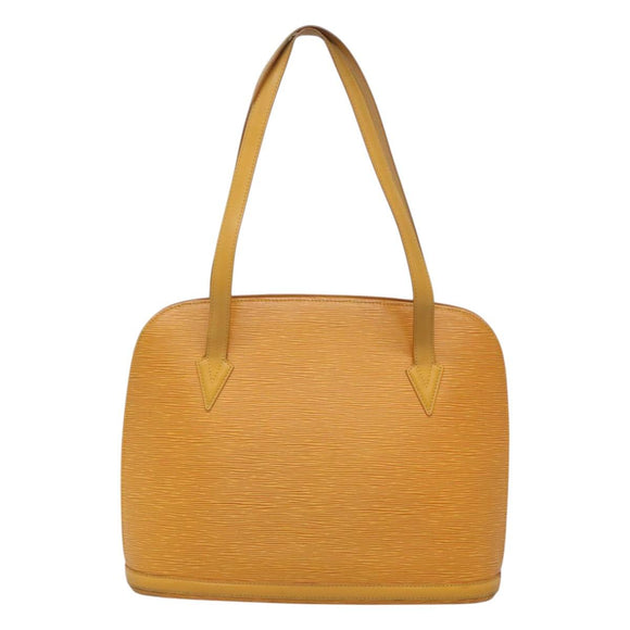 LOUIS VUITTON Epi Lussac Shoulder Bag Yellow M52289 LV Auth 120547