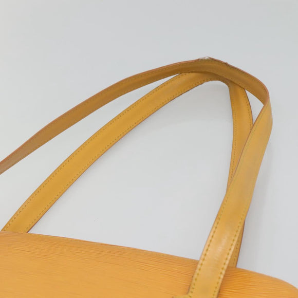 LOUIS VUITTON Epi Lussac Shoulder Bag Yellow M52289 LV Auth 120547