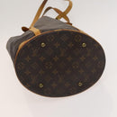 LOUIS VUITTON Monogram Bucket GM Shoulder Bag M42236 LV Auth 120557-6