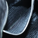 PRADA Butterfly Shoulder Bag Nylon Black Silver Auth 120559-22