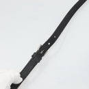 PRADA Butterfly Shoulder Bag Nylon Black Silver Auth 120559-8