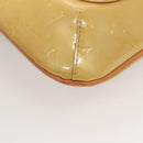 LOUIS VUITTON Monogram Vernis Thompson Street Bag Beige M91301 LV Auth 120587-18