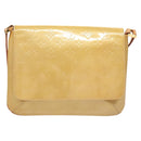 LOUIS VUITTON Monogram Vernis Thompson Street Bag Beige M91301 LV Auth 120587-13