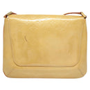 LOUIS VUITTON Monogram Vernis Thompson Street Bag Beige M91301 LV Auth 120587-2