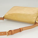 LOUIS VUITTON Monogram Vernis Thompson Street Bag Beige M91301 LV Auth 120587-7