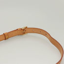 LOUIS VUITTON Monogram Vernis Thompson Street Bag Beige M91301 LV Auth 120587-14