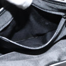 Burberrys Nova Check Blue Label Hand Bag Nylon Red Silver Auth 120591-19