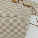 LOUIS VUITTON Damier Azur Neverfull PM Tote Bag N41362 LV Auth 120593-14