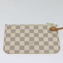 LOUIS VUITTON Damier Azur Neverfull PM Tote Bag N41362 LV Auth 120593-20