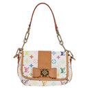 LOUIS VUITTON Monogram Multicolor Patty Shoulder Bag White M40305 Auth 120598V-13