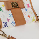 LOUIS VUITTON Monogram Multicolor Patty Shoulder Bag White M40305 Auth 120598V-6