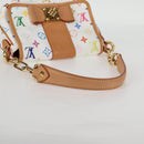 LOUIS VUITTON Monogram Multicolor Patty Shoulder Bag White M40305 Auth 120598V-7