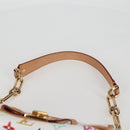 LOUIS VUITTON Monogram Multicolor Patty Shoulder Bag White M40305 Auth 120598V-14