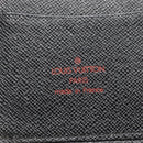 LOUIS VUITTON Epi Agenda Geode Travel Case Black M63872 LV Auth 120601-13
