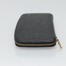 LOUIS VUITTON Epi Agenda Geode Travel Case Black M63872 LV Auth 120601-6