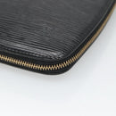 LOUIS VUITTON Epi Agenda Geode Travel Case Black M63872 LV Auth 120601-8