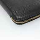 LOUIS VUITTON Epi Agenda Geode Travel Case Black M63872 LV Auth 120601-9