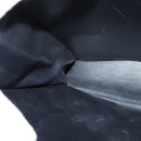 BALLY Hand Bag Leather 2way Navy Gold Auth 120604-20