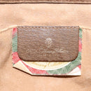 GUCCI GG Supreme Web Sherry Line Clutch Bag PVC Beige Red 89 01 033 Auth 120609-17