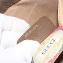 GUCCI GG Supreme Web Sherry Line Clutch Bag PVC Beige Red 89 01 033 Auth 120609-12