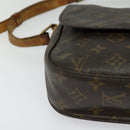 LOUIS VUITTON Monogram Saint Cloud GM Shoulder Bag M51242 LV Auth 120620-14