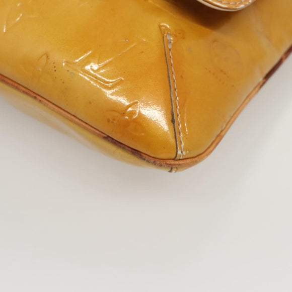 LOUIS VUITTON Monogram Vernis Thompson Street Bag Beige M91301 LV Auth 120623