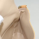 LOUIS VUITTON Monogram Vernis Thompson Street Bag Beige M91301 LV Auth 120623-19
